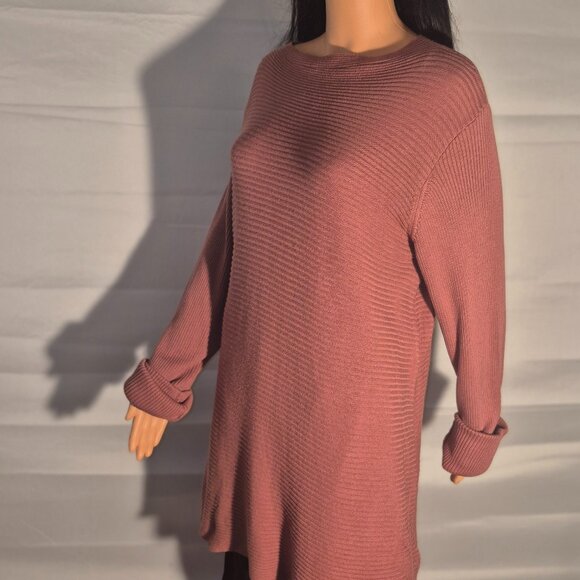LOGO LORI GOLDSTEIN long Tunic top, Mauve in size XL - Picture 6 of 14